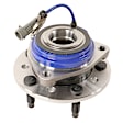513137 Front, Driver or Passenger Side Wheel Hub, 5 Lugs, With Bearing, Problem Solver Series