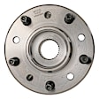 513137 Front, Driver or Passenger Side Wheel Hub, 5 Lugs, With Bearing, Problem Solver Series