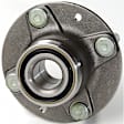 513152 Front, Driver or Passenger Side Wheel Hub, 4 Lugs, With Bearing, Problem Solver Series