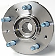 513156 Front, Driver or Passenger Side Wheel Hub, 5 Lugs, With Bearing, Problem Solver Series