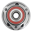 513158 Front, Driver or Passenger Side Wheel Hub, 5 Lugs, With Bearing, Problem Solver Series