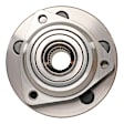 513159 Front, Driver or Passenger Side Wheel Hub, 5 Lugs, With Bearing, Problem Solver Series