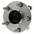 513163 Front, Driver or Passenger Side Wheel Hub, 5 Lugs, With Bearing, 4.3L, 8Cyl, Problem Solver Series