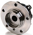 513173 Front, Driver or Passenger Side Wheel Hub, 5 Lugs, With Bearing, Sedan, RWD, Problem Solver Series