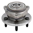 513178 Front, Driver or Passenger Side Wheel Hub, 5 Lugs, With Bearing,, Problem Solver Series