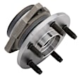 513178 Front, Driver or Passenger Side Wheel Hub, 5 Lugs, With Bearing,, Problem Solver Series