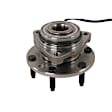 513188 Front, Driver or Passenger Side Wheel Hub, 6 Lugs, With Bearing, Problem Solver Series