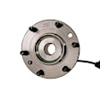 513188 Front, Driver or Passenger Side Wheel Hub, 6 Lugs, With Bearing, Problem Solver Series