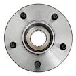 513189 Front, Driver or Passenger Side Wheel Hub, 5 Lugs, With Bearing, Problem Solver Series
