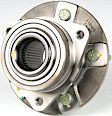 513190 Front, Driver or Passenger Side Wheel Hub, 5 Lugs, With Bearing,, Problem Solver Series