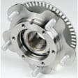 513193 Front, Driver or Passenger Side Wheel Hub, 5 Lugs, With Bearing, Problem Solver Series