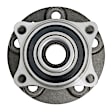 513194 Front, Driver or Passenger Side Wheel Hub, 5 Lugs, With Bearing, Problem Solver Series