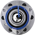 513198 Front, Driver or Passenger Side Wheel Hub, 6 Lugs, With Bearing, AWD, Problem Solver Series