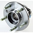 513200 Front, Driver or Passenger Side Wheel Hub, 5 Lugs, With Bearing, RWD, 4.3L, 6Cyl, Problem Solver Series