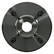 513205 Front, Driver or Passenger Side Wheel Hub, 4 Lugs, With Bearing,, Problem Solver Series