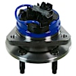 513214 Front, Driver or Passenger Side Wheel Hub, 5 Lugs, With Bearing, Problem Solver Series