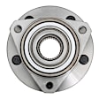 513215 Front, Driver or Passenger Side Wheel Hub, 5 Lugs, With Bearing, Problem Solver Series