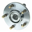 513219 Front, Driver or Passenger Side Wheel Hub, 5 Lugs, With Bearing,, Problem Solver Series