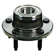 513222 Front, Driver or Passenger Side Wheel Hub, 5 Lugs, With Bearing, 4.0L, 6Cyl, Problem Solver Series