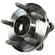 513223 Front, Driver or Passenger Side Wheel Hub, 5 Lugs, With Bearing, Problem Solver Series