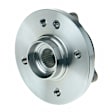 513226 Front, Driver or Passenger Side Wheel Hub, 4 Lugs, With Bearing,, 1.6L, 4Cyl, Problem Solver Series