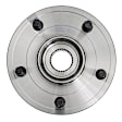 513228 Front, Driver or Passenger Side Wheel Hub, 5 Lugs, With Bearing, Problem Solver Series