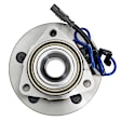 513229 Front, Driver or Passenger Side Wheel Hub, 5 Lugs, With Bearing, Problem Solver Series