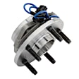 513229 Front, Driver or Passenger Side Wheel Hub, 5 Lugs, With Bearing, Problem Solver Series