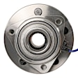 513234 Front, Driver or Passenger Side Wheel Hub, 5 Lugs, With Bearing, Problem Solver Series