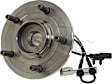 513261 Front, Driver or Passenger Side Wheel Hub, 5 Lugs, With Bearing, Problem Solver Series