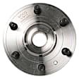 513277 Front or Rear, Driver or Passenger Side Wheel Hub, 6 Lugs, With Bearing, 3.6L, 6Cyl, Problem Solver Series