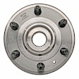 513289 Front or Rear, Driver or Passenger Side Wheel Hub, 6 Lugs, With Bearing,, Problem Solver Series