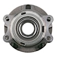 513296 Front, Driver or Passenger Side Wheel Hub, includes Bearing and ABS Sensor, 5 x 4.5 in. Bolt Pattern, 2.67 in. Brake Pilot Diameter, 5.35 in. Flange Diameter, 1.6 in. Flange Offset