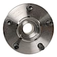 513303 Front, Driver or Passenger Side Wheel Hub, 5 Lugs, With Bearing,, Problem Solver Series