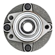 513308 Front, Driver or Passenger Side Wheel Hub, 4 Lugs, With Bearing,, Problem Solver Series