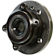 513309 Front, Driver or Passenger Side Wheel Hub, 4 Lugs, With Bearing, Problem Solver Series