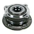 513312 Front, Driver or Passenger Side Wheel Hub, 5 Lugs, With Bearing, 4.4L, 8Cyl, Problem Solver Series