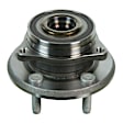 513324 Front, Driver or Passenger Side Wheel Hub, 5 Lugs, With Bearing,, Problem Solver Series