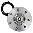 513326 Front, Driver or Passenger Side Wheel Hub, 7 Lugs, With Bearing, Problem Solver Series