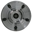 513327 Front, Driver or Passenger Side Wheel Hub, 5 Lugs, With Bearing, 4.2L, 8Cyl, Problem Solver Series