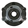 513335 Front, Driver or Passenger Side Wheel Hub, 5 Lugs, With Bearing,, Problem Solver Series
