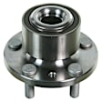 513337 Front, Driver or Passenger Side Wheel Hub, 5 Lugs, With Bearing,, Problem Solver Series