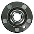 513337 Front, Driver or Passenger Side Wheel Hub, 5 Lugs, With Bearing,, Problem Solver Series