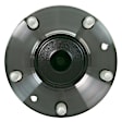 513345 Front, Driver or Passenger Side Wheel Hub, 5 Lugs, Sensor Included, 1.3L, 2Cyl, Problem Solver Series