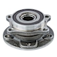 513348 Front, Driver or Passenger Side Wheel Hub, 5 Lugs, With Bearing, Problem Solver Series