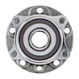 513348 Front, Driver or Passenger Side Wheel Hub, 5 Lugs, With Bearing, Problem Solver Series