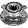 513349 Front, Driver or Passenger Side Wheel Hub, 5 Lugs, With Bearing,, Problem Solver Series
