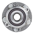 513354 Front, Driver or Passenger Side Wheel Hub, 5 Lugs, With Bearing, Problem Solver Series