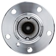 513359 Front, Driver or Passenger Side Wheel Hub, 5 Lugs, With Bearing,, Problem Solver Series