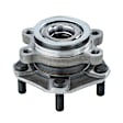 513364 Front, Driver or Passenger Side Wheel Hub, 5 Lugs, With Bearing,, Problem Solver Series